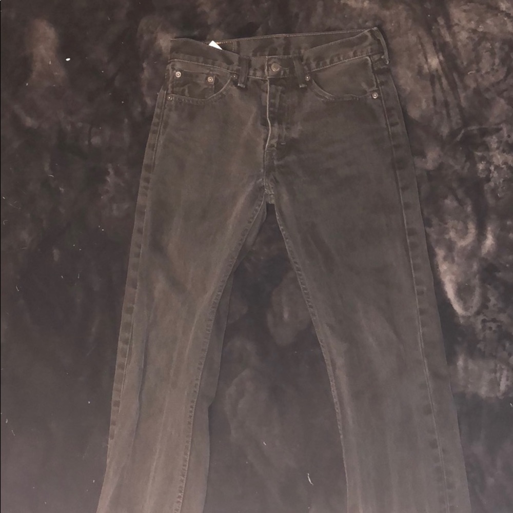 BRAND NEW BLACK LEVI JEANS (SIZE 2)